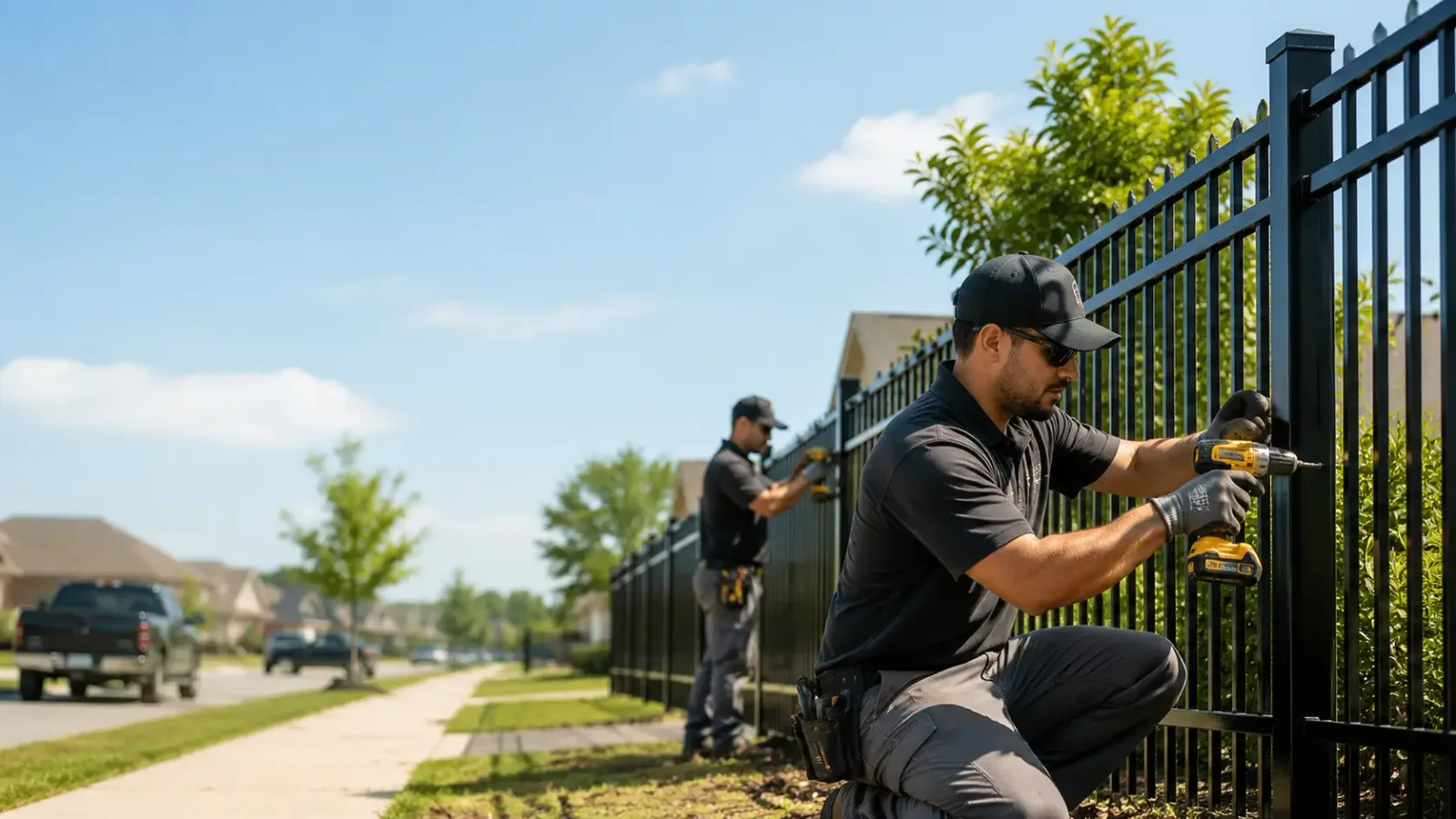 Metal Fence Installation in Wyandotte, MI